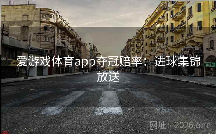 爱游戏体育app夺冠赔率:进球集锦放送