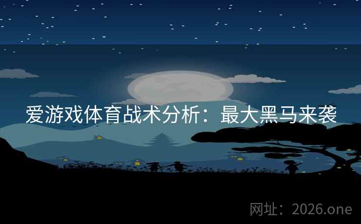 爱游戏体育战术分析:最大黑马来袭