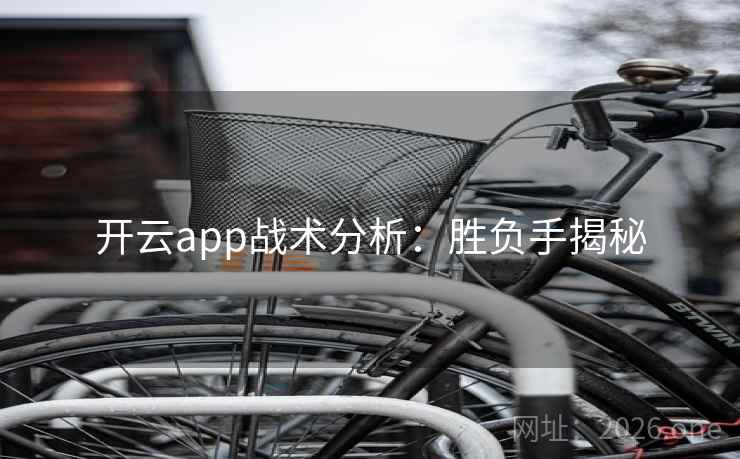 开云app战术分析:胜负手揭秘